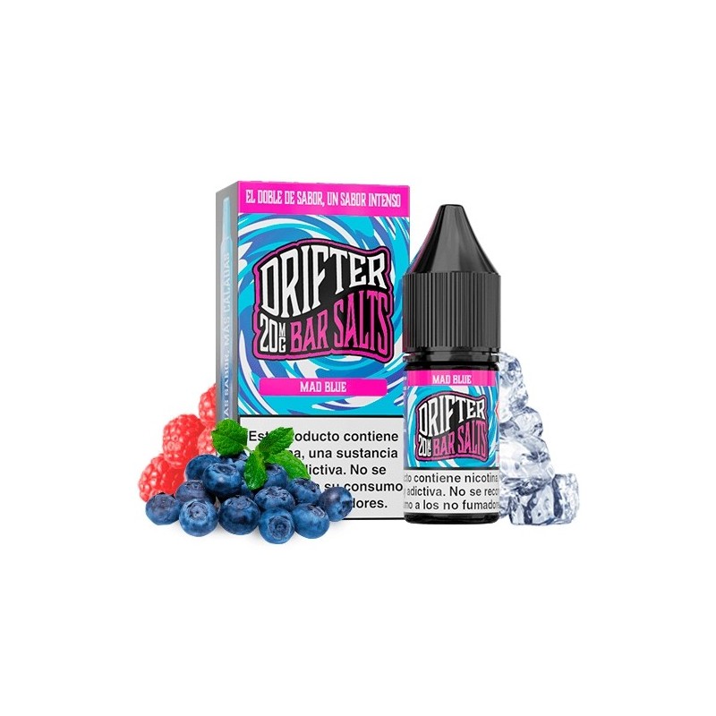 Drifter Bar Salts Mad Blue 20mg 10ml | BigVapoteur