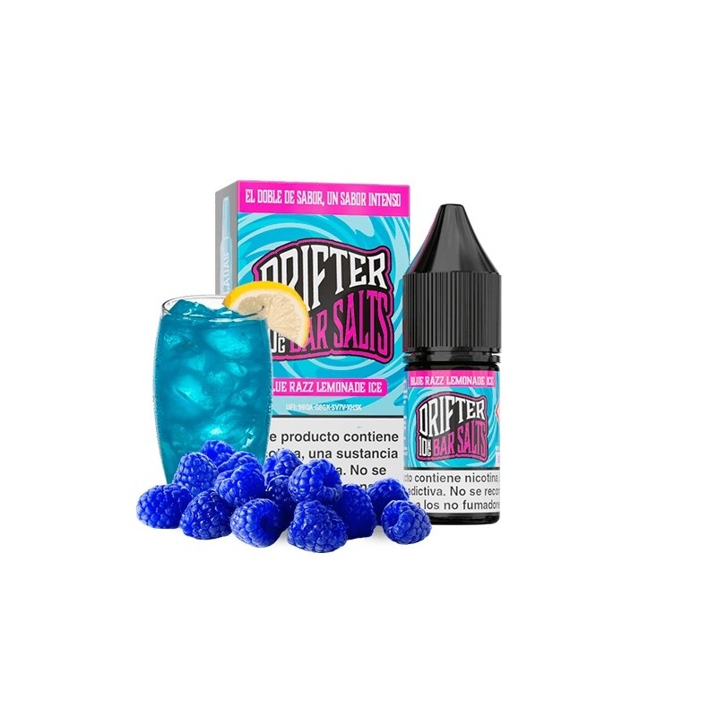 Drifter Bar Salts Blue Razz Lemonade Ice 20mg 10ml | BigVapoteur