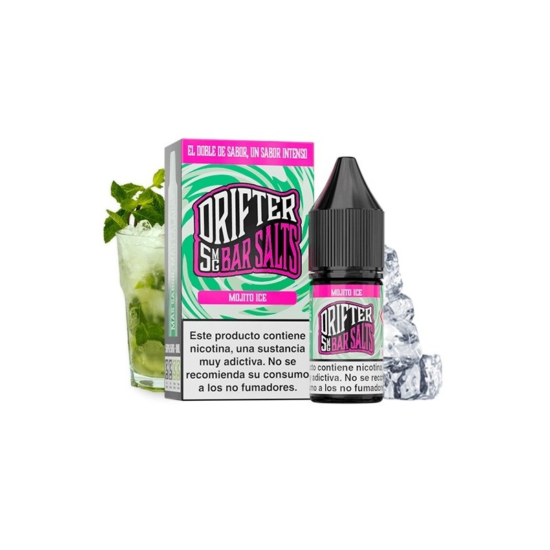 E-liquide Drifter Bar Salts Mojito Ice 20mg 10ml | BigVapoteur