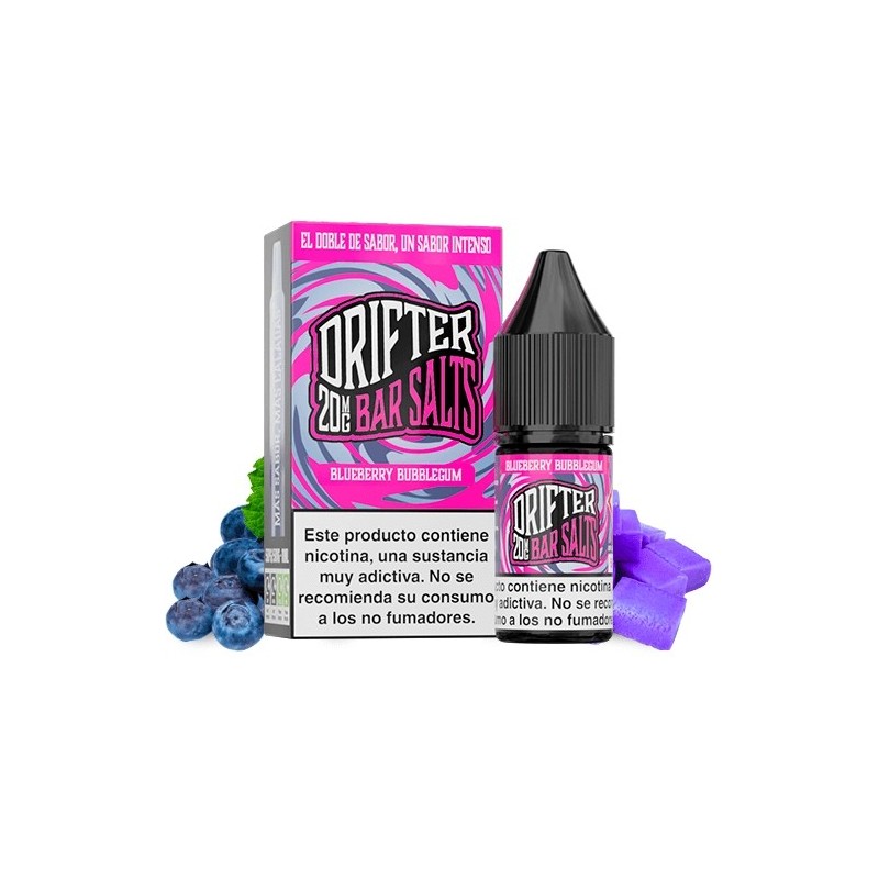 Drifter Bar Salts Blueberry Bubblegum Ice 20mg 10ml | BigVapoteur