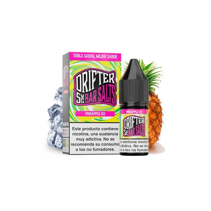 Liquid Drifter Bar Salts Pineapple Ice 20mg 10ml | BigVapoteur