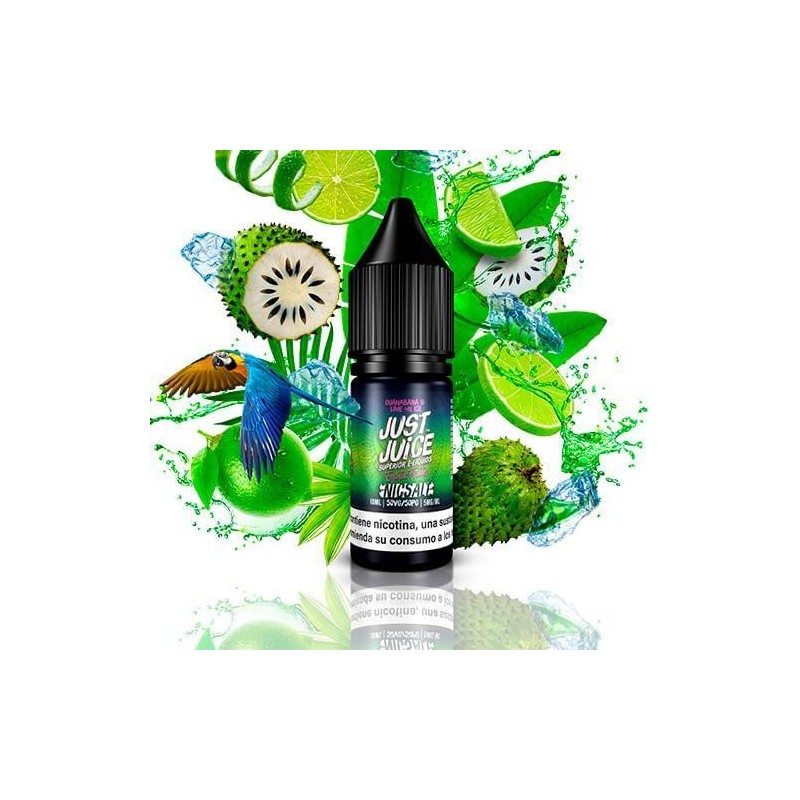 E-liquide Just Juice Exotic Fruit Salts - Guanabana Lime On Ice 20mg 10ml | BigVapoteur