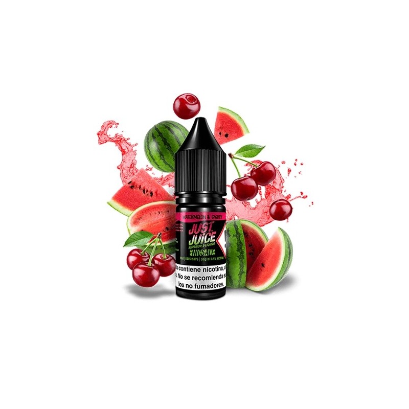 Liquid Just Juice Iconic Fruit Salts - Watermelon Cherry 20mg 10ml | BigVapoteur