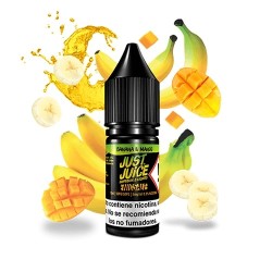 Just Juice Iconic Fruit Salts - Banana & Mango 20mg 10ml | BigVapoteur