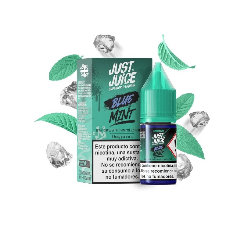 Liquid Just Juice - Mint Range Blue 20mg 10ml | BigVapoteur