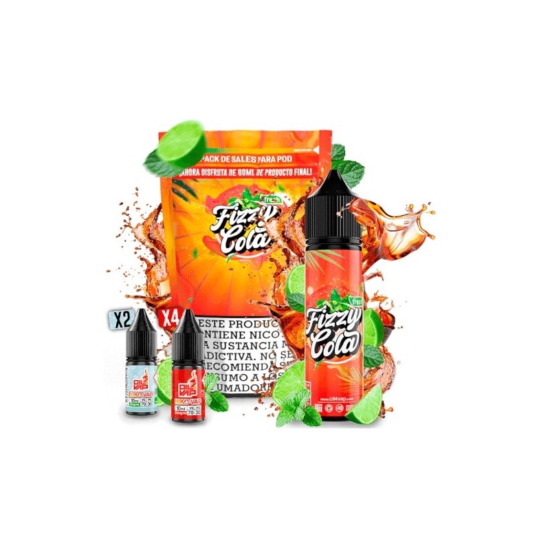Longfill Oil4vap - Fizzy Cola (Pack) 16/60ml | BigVapoteur