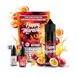 Longfill Oil4vap - Happy Maracuya (Pack) 16/60ml | BigVapoteur