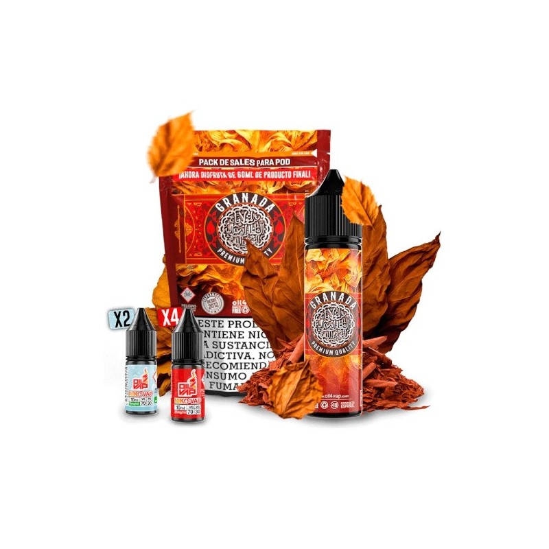 Longfill Oil4vap - Rubio Granada (Pack) 16/60ml | BigVapoteur