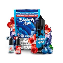 Longfill Oil4vap - Myrtille Pomme (Pack) 16/60ml | BigVapoteur