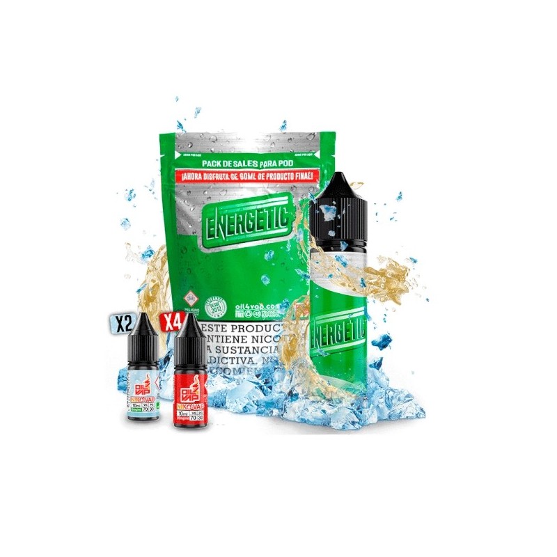 Longfill Oil4vap - Energetic (Pack) 16/60ml | BigVapoteur