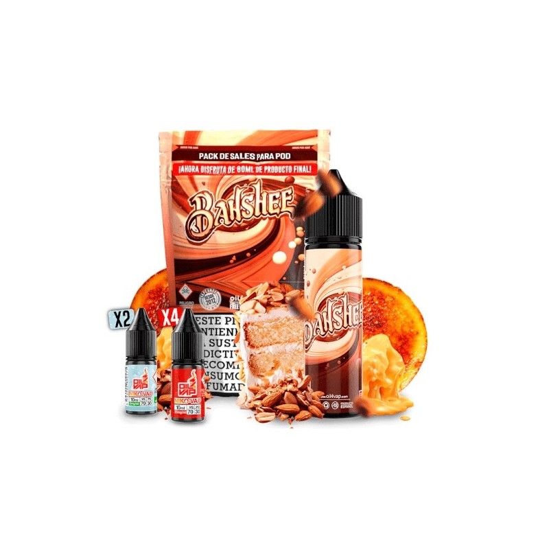 Longfill Oil4vap - Banshee (Pack) 16/60ml | BigVapoteur