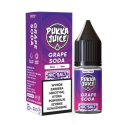 Pukka Juice Nic Salt E-liquid 10ml - Grape Soda 20mg | BigVapoteur