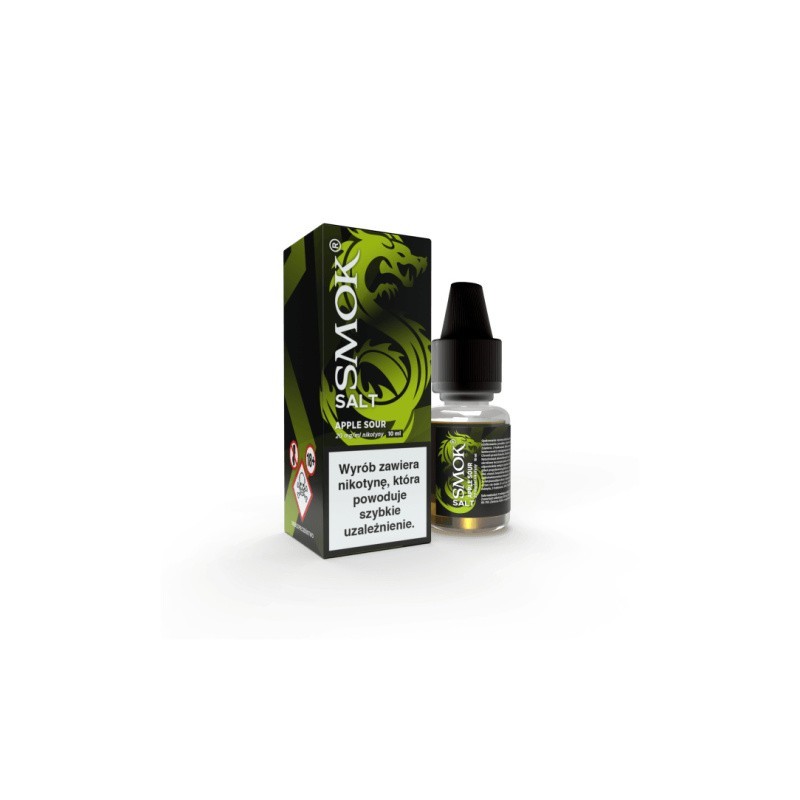 Smok Salt E-liquid 10ml - Sour Apple 20mg | BigVapoteur