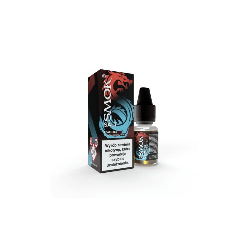 Liquid Smok Salt 10ml - Peach Ice 20mg | BigVapoteur