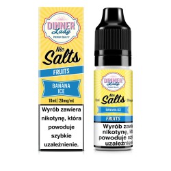 Liquid Dinner Lady Salt 20mg - Banana Ice | BigVapoteur