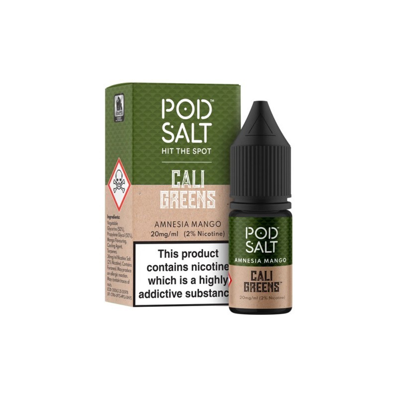 Liquid Pod Salt Fusion - Amnesia Mango - 10ml - 20mg | BigVapoteur
