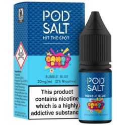 E-liquide Pod Salt Fusion - Bubble Blue - 10ml - 20mg | BigVapoteur