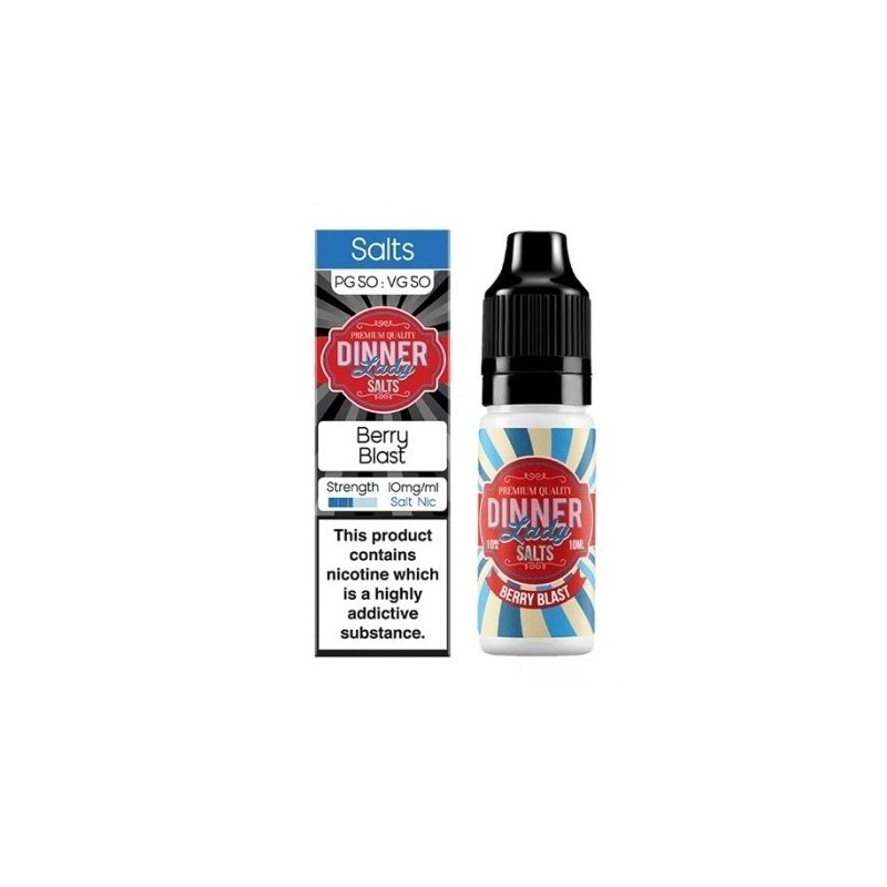 Dinner Lady Salt E-liquid 20mg - Berry Blast | BigVapoteur