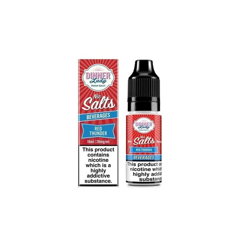 Liquid Dinner Lady Salt 20mg - Red Thunder | BigVapoteur