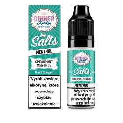 Dinner Lady Salt E-liquid 20mg - Spearmint Menthol | BigVapoteur