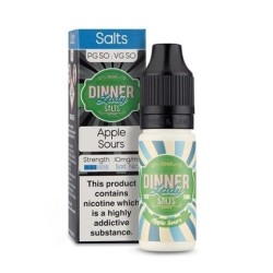 Liquid Dinner Lady Salt 20mg - Apple Sours | BigVapoteur