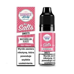 Dinner Lady Salt E-liquid 20mg - Watermelon Slices | BigVapoteur