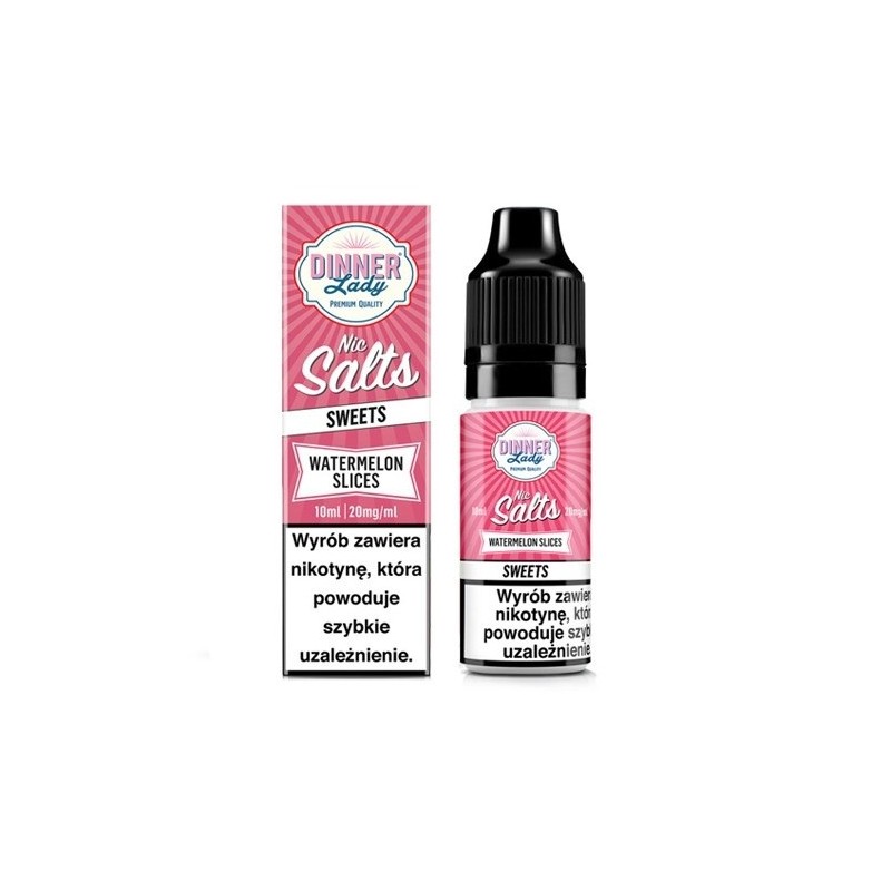 Liquid Dinner Lady Salt 20mg - Watermelon Slices | BigVapoteur
