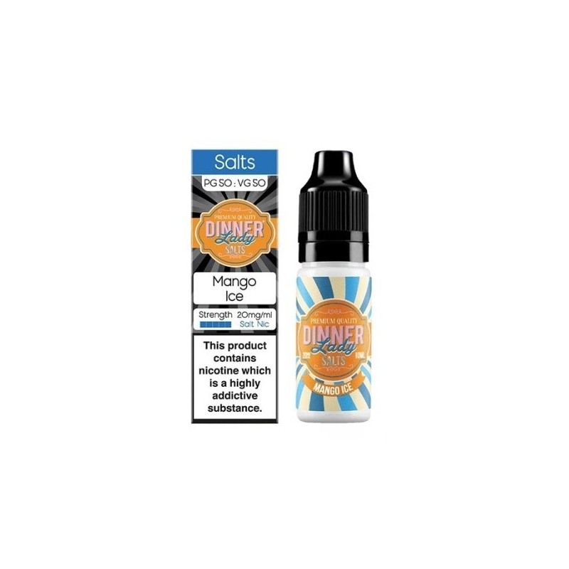 Liquid Dinner Lady Salt 20mg - Mango Ice | BigVapoteur