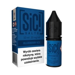 Liquid Sic Salts 10ml Blueberry Ice 20mg | BigVapoteur