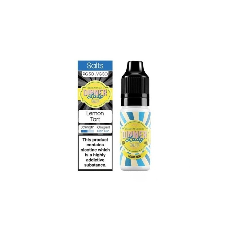 Liquid Dinner Lady Salt 20mg - Lemon Tart | BigVapoteur