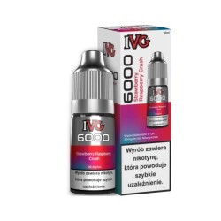 Liquid IVG 6000 Salt Strawberry Raspberry Crush 20 mg 10 ml | BigVapoteur