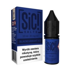 Liquid Sic Salts 10ml Blackcurrant Ice 20mg | BigVapoteur