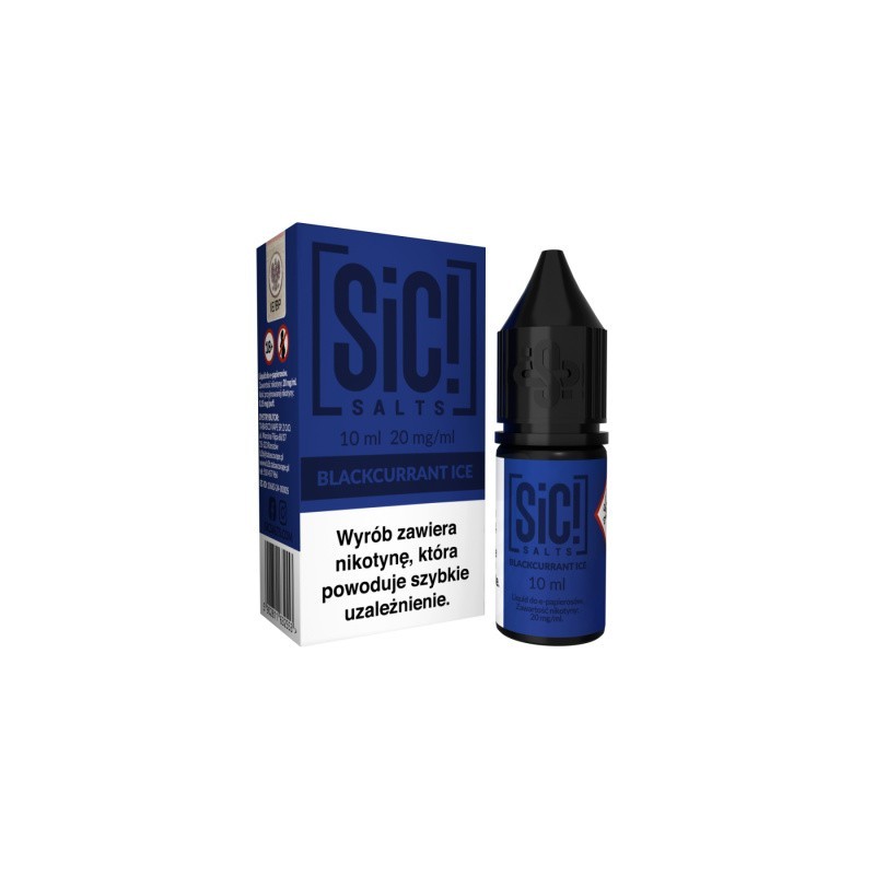 E-liquide Sic Salts 10ml Cassis Glacé 20mg | BigVapoteur