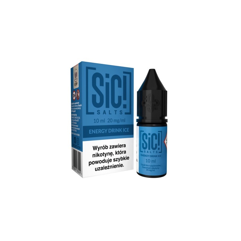 Sic Salts E-liquid 10ml Energy Drink Ice 20mg | BigVapoteur