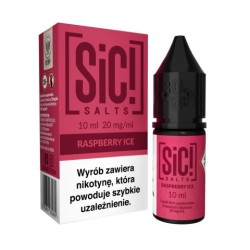 Sic Salts E-liquid 10ml Raspberry Ice 20mg | BigVapoteur