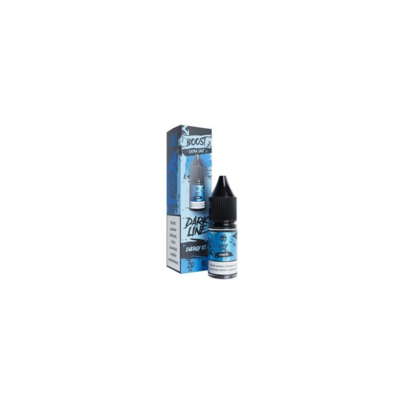 Liquid Dark Line Boost Salt 10ML - Energy Ice 20MG | BigVapoteur