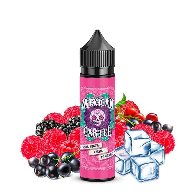 Premix Mexican Cartel - Fruits Rouges Cassis Framboise 50/60ml | BigVapoteur