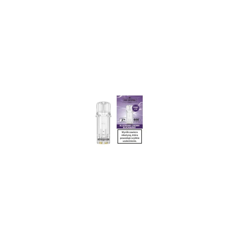 Wkład Crystal Plus Blueberry Cherry Blackaberry 20mg 600+ | BigVapoteur