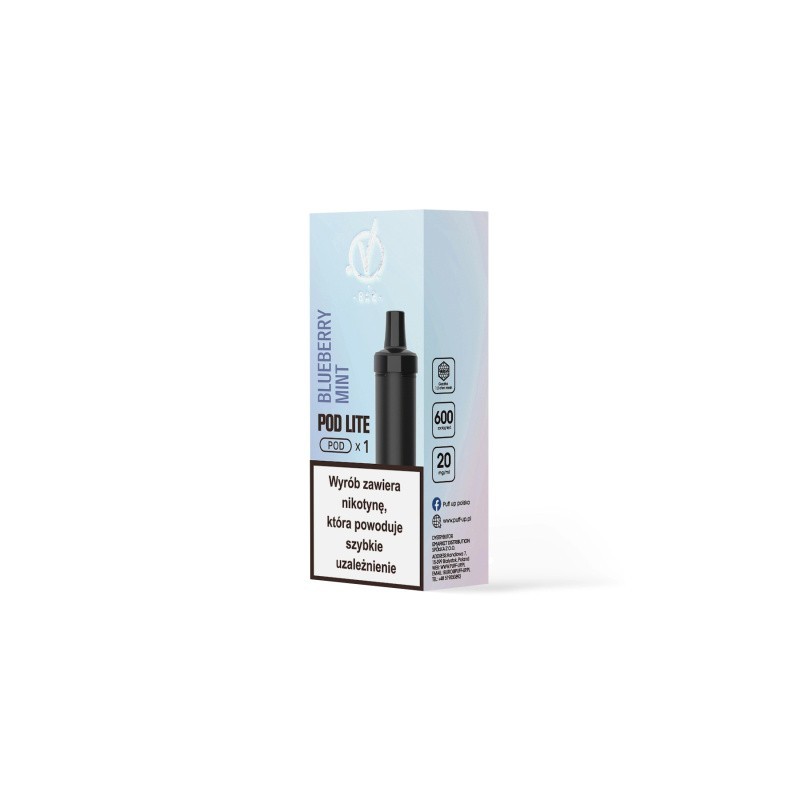 Cartouche Cubo Pod 20mg 2ml - Blueberry Mint | BigVapoteur