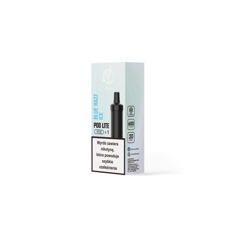 Cubo Pod Cartridge 20mg 2ml - Blue Razz Ice | BigVapoteur