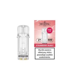 Wkład Crystal Plus Strawberry Burst 20mg 600+ | BigVapoteur