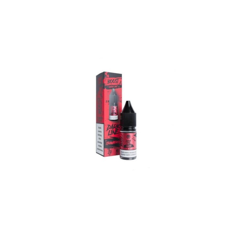 Dark Line Boost Salt 10ML - Strawberry 20MG | BigVapoteur