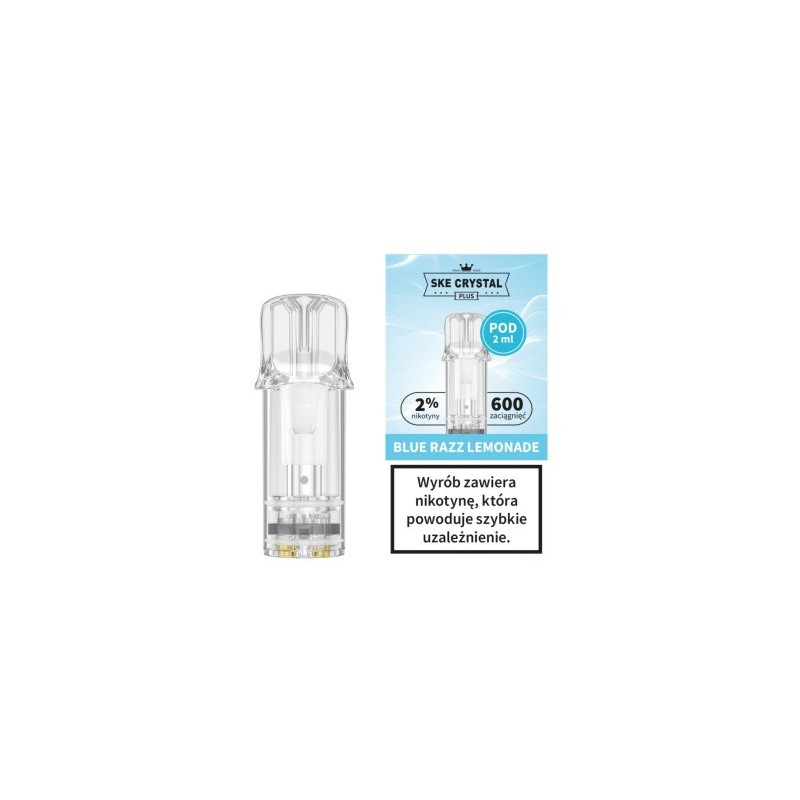 Cartouche Crystal Plus Blue Razz Lemonade 20mg 600+ | BigVapoteur