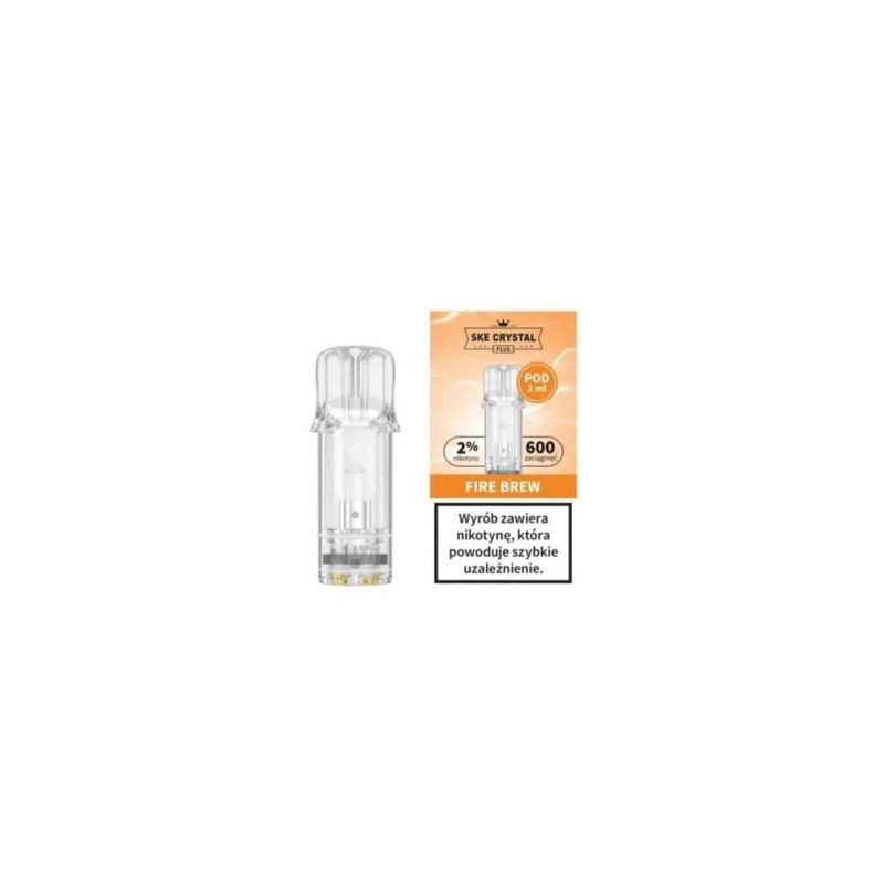 Crystal Plus Fire Brew Cartridge 20mg 600+ | BigVapoteur