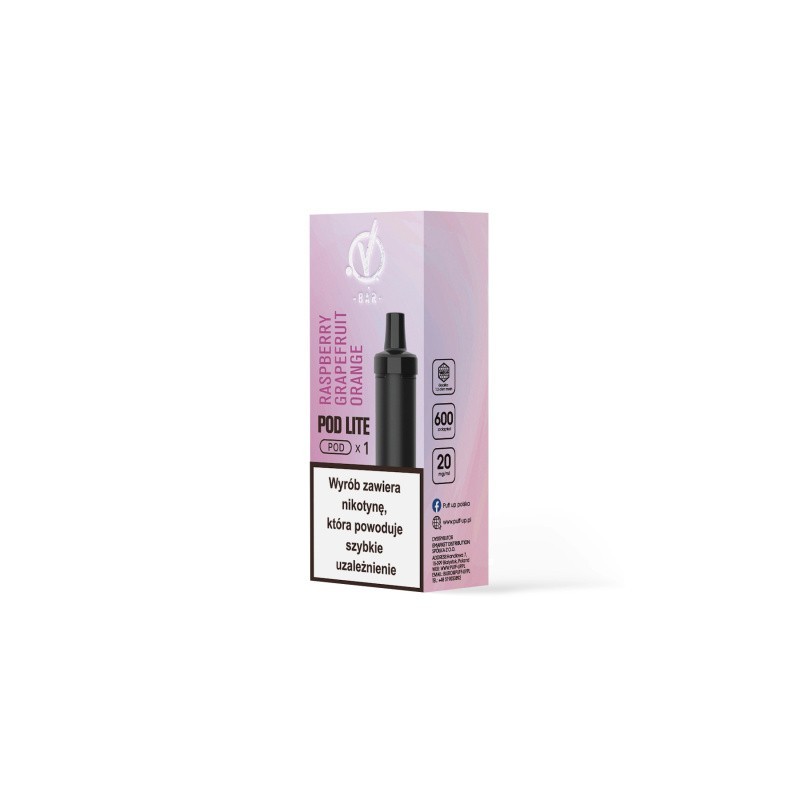 Kartridż Wkład Cubo Pod 2ml Raspberry Grapefruit Orange | BigVapoteur