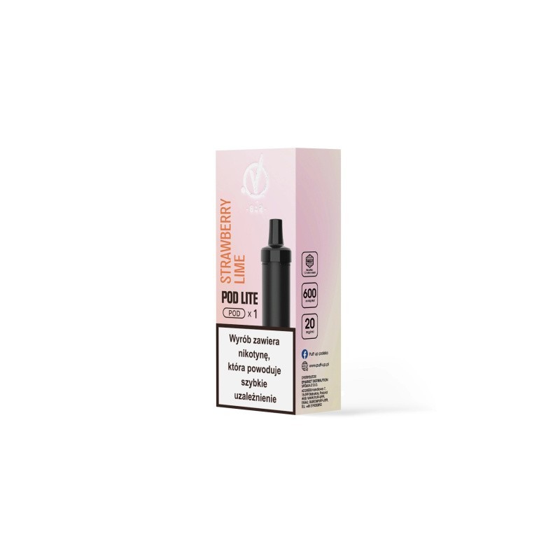 Cartouche Cubo Pod 2ml Strawberry Lime | BigVapoteur