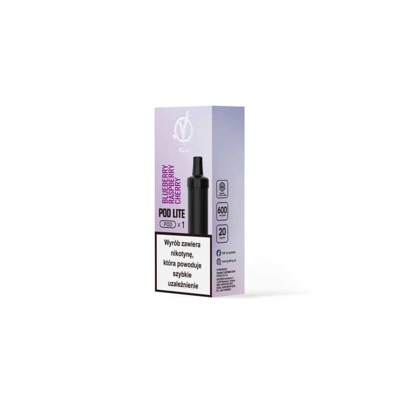 Cartouche Cubo Pod 2ml Blueberry Raspberry Cherry | BigVapoteur