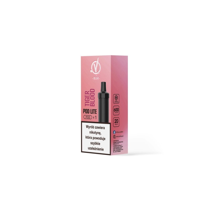 Kartridż Wkład Cubo Pod 2ml Tiger Blood | BigVapoteur