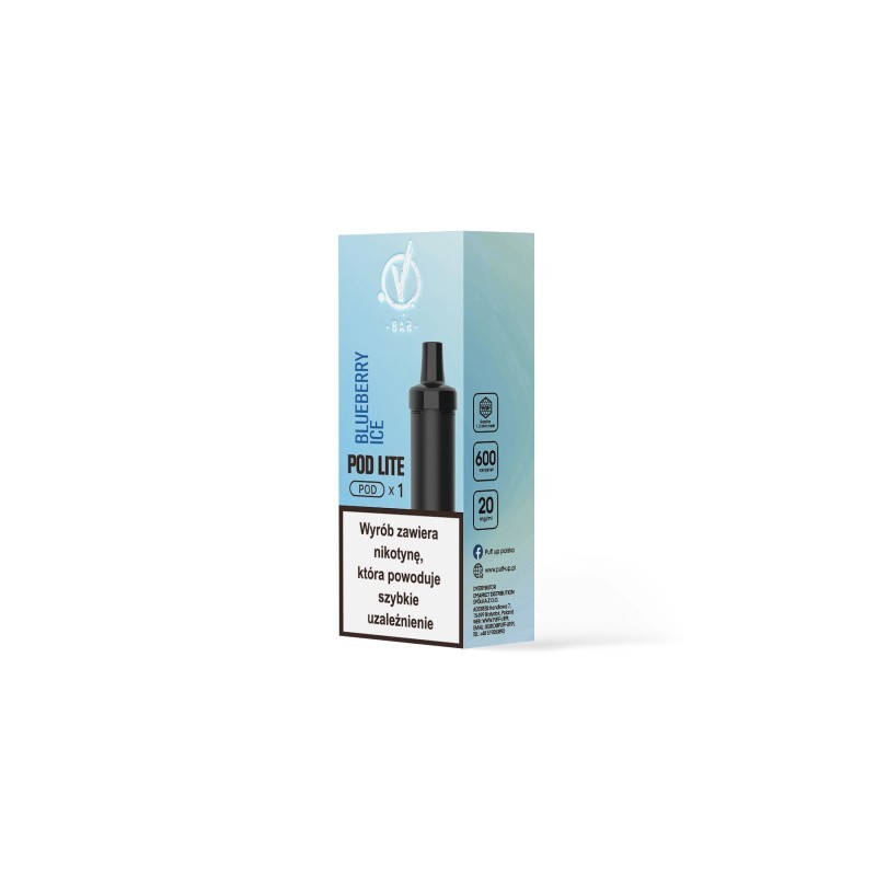 Cubo Pod Cartridge 2ml Blueberry Ice | BigVapoteur