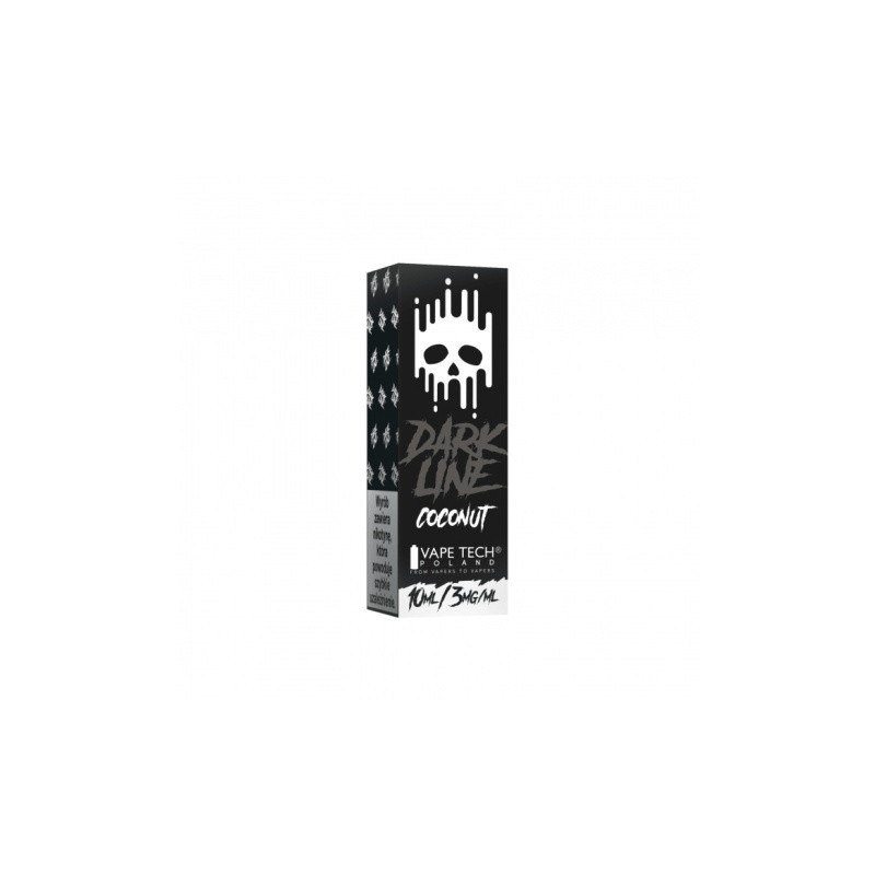 E-liquide DARK LINE - Noix de coco 3mg 10ml | BigVapoteur